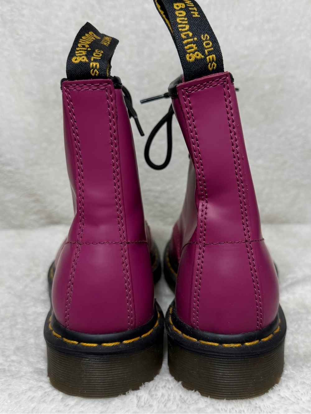 Dr. Martens 1460 Leather Lace Up Boots fuchsia pink
NWOT - Picture 7 of 14